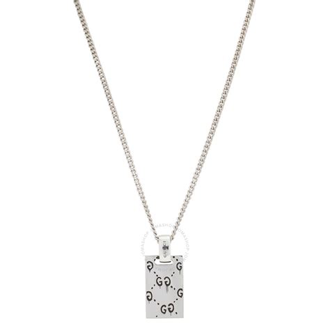 gucci ghost mens necklace